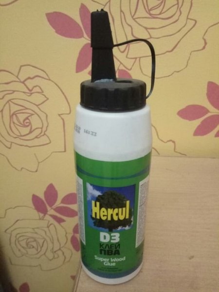 Клей пва D3 hercul 500 г ..jpg